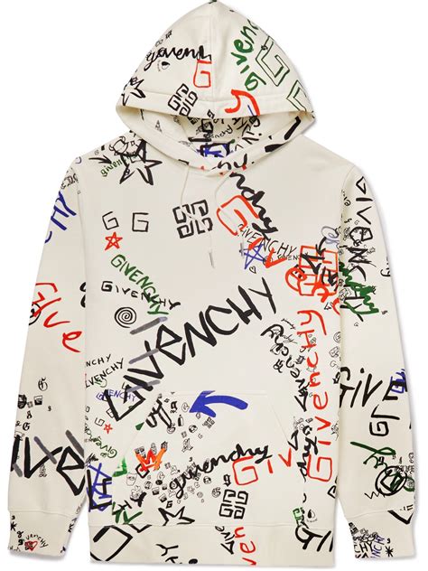 givenchy graffiti hoodie|givenchy hoodie men's sale.